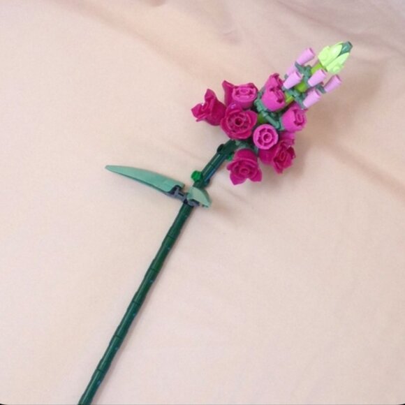 LEGO Botanical Flowers - 1 pcs Snapdragon - Curved - Individual Sale - 10280 - Picture 2 of 8